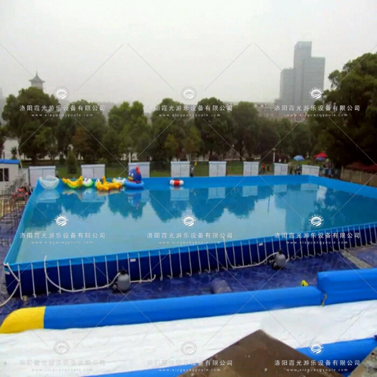 香河支架泳池